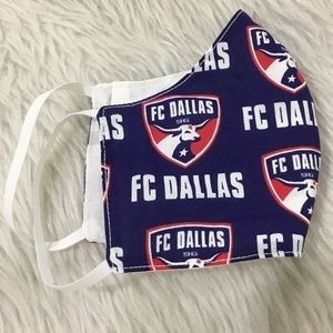 4 for $20 Adult face mask handmade FC Dallas